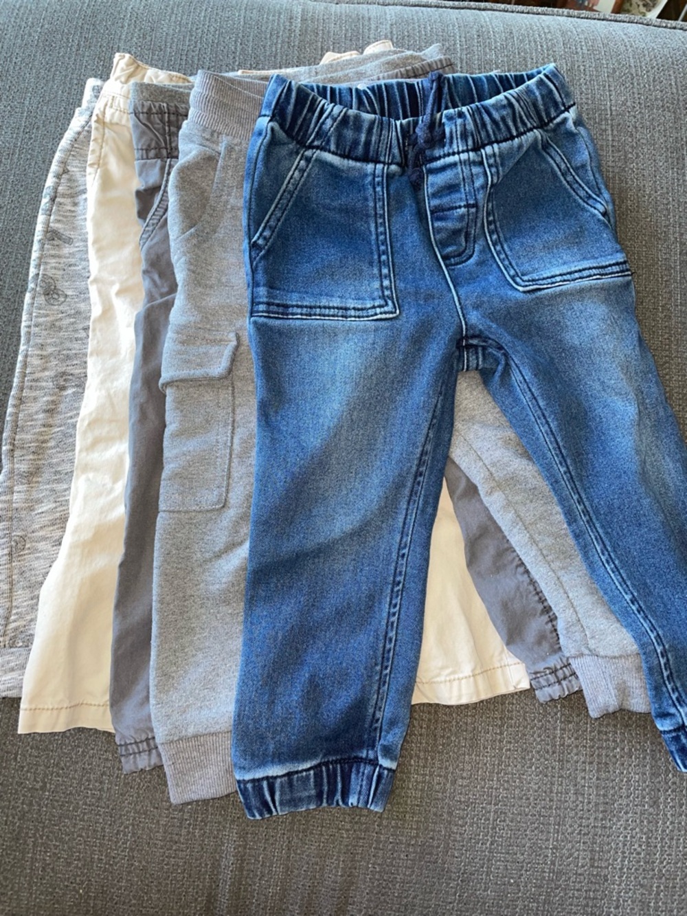 Lot of 5 - Toddler Bottoms 2T Boys Brands